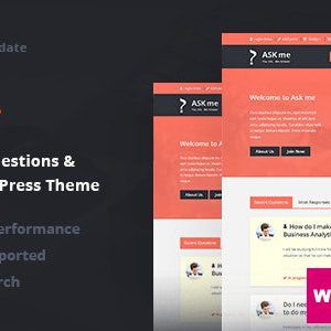 Ask Me - Responsive Questions & Answers WordPress