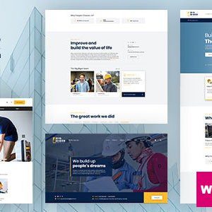 Bigger - Construction WordPress Theme