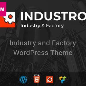 Industro - Industry & Factory WordPress Theme