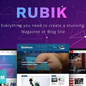 Rubik - A Perfect Theme for Blog Magazine Website