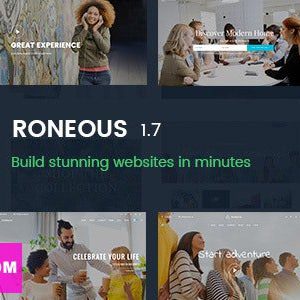 Roneous - Creative Multi-Purpose WordPress Theme
