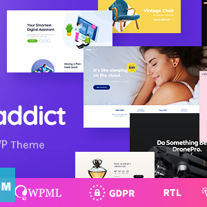 Shopaddict - WordPress Landing Pages To Sell Anything