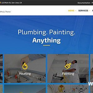 BlueCollar - Handyman & Renovation Business WordPress Theme