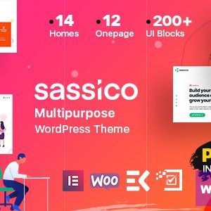 Sassico - Multipurpose Saas Startup Agency WordPress Theme