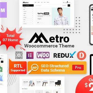 Metro - Minimal WooCommerce WordPress Theme
