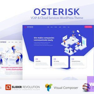 Osterisk - VOIP & Cloud Services WordPress Theme