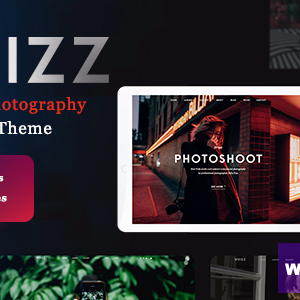 Whizz - Photography WordPress for Photography