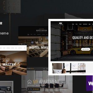 Hotel Master - Hotel Booking WordPress Theme