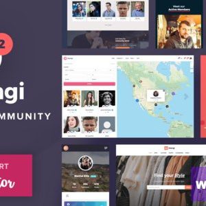Gwangi - PRO Multi-Purpose Membership, Social Network & BuddyPress Community Theme