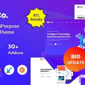 Digeco – Startup Agency WordPress Theme