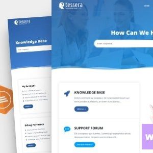 Tessera - Knowledge Base & Support Forum WordPress Theme