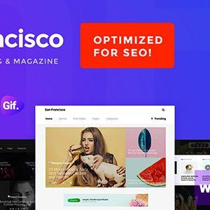 SanFrancisco - MultiConcept Blog & Magazine WordPress Theme