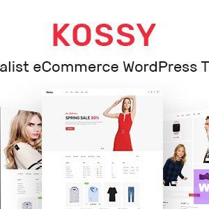 Kossy - Minimalist eCommerce WordPress Theme