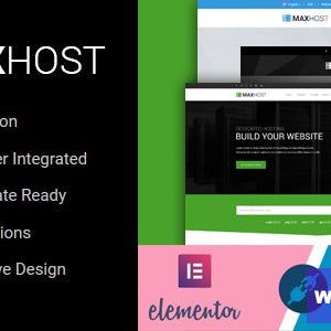 MaxHost - Web Hosting, WHMCS and Corporate Business WordPress Theme with WooCommerce