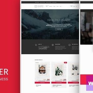 Icelander - Accessible Business Portfolio & WooCommerce WordPress Theme