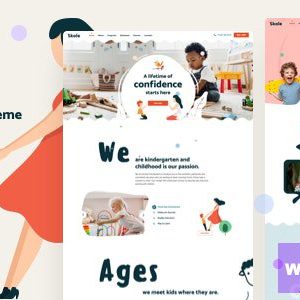 Skole - School Kindergarten WordPress Elementor
