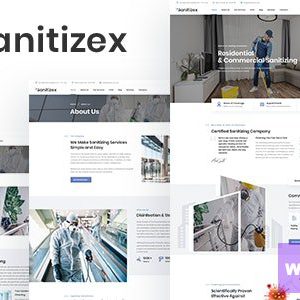 Sanitizex - Sanitizing Services WordPress Theme