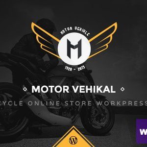 Motor Vehikal - Motorcycle Online Store WordPress Theme