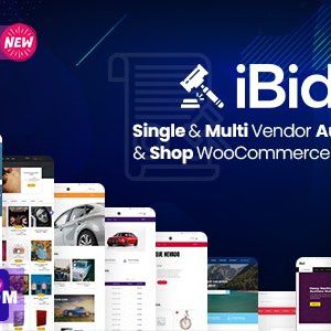 iBid - Multi Vendor Auctions WooCommerce Theme