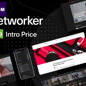 Networker - Tech News WordPress Theme with Dark Mode
