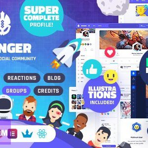 Vikinger - BuddyPress and GamiPress Social Community