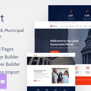EGovt - City Government WordPress Theme