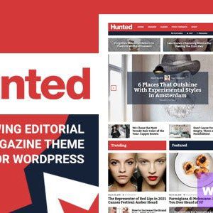 Hunted - A Flowing Editorial Magazine Theme