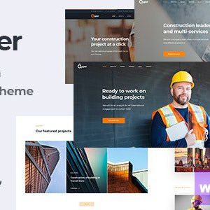 Quper - Construction and Architecture WordPress Theme