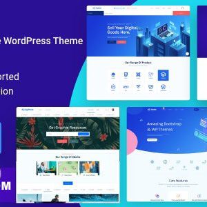 Aabbe – Digital Marketplace WordPress Theme