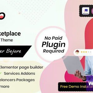 Exertio - Freelance Marketplace WordPress Theme