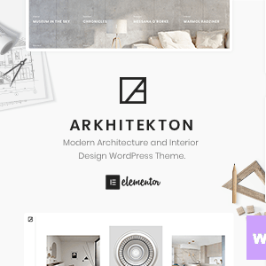 Arkhitekton - Modern Architecture and Interior Design WordPress Theme