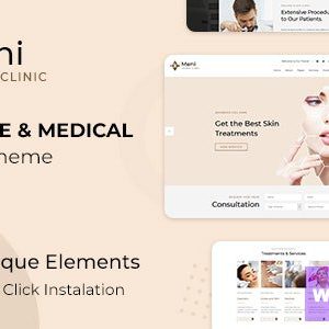 Meni - Health Care, Medical WordPress Theme