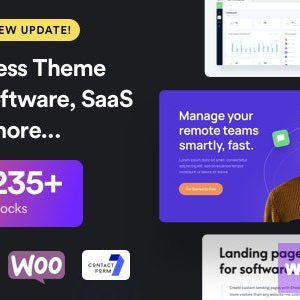 ShadePro - Startup & SaaS WordPress Theme