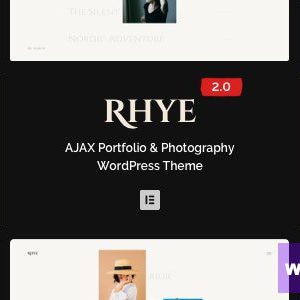 Rhye – AJAX Portfolio WordPress Theme