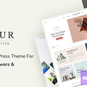 Auteur – WordPress Theme for Authors and Publishers