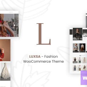 LUXSA - Fashion WooCommerce Theme