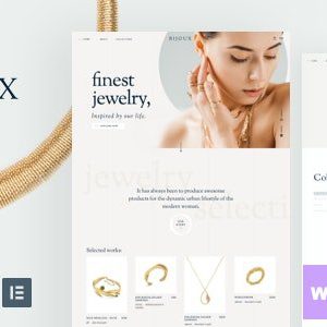 Bijoux - Handmade Crafts Jewelry WooCommerce Shop