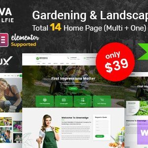 Greenova - Gardening & Landscaping WordPress Theme