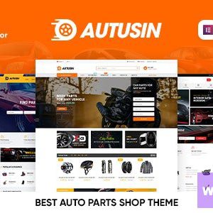 Autusin - Auto Parts & Car Accessories Shop Elementor WooCommerce WordPress Theme