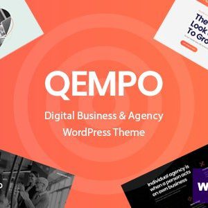 Qempo - Digital Agency Services WordPress Theme