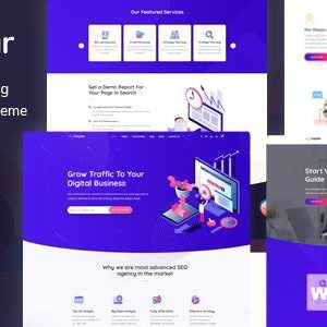 Caspiar - Digital Marketing & Agency WordPress Theme