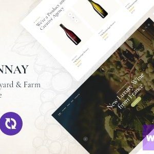 Chardonnay - Wine Store & Vineyard WordPress Theme