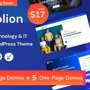 Solion - Technology & IT Solutions WordPress Theme