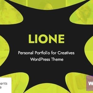 Lione - Personal Portfolio for Creatives WordPress Theme