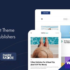 Verta - Multi-Concept WordPress Theme for Modern Publishers