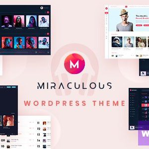 Miraculous - Online Music Store WordPress Theme