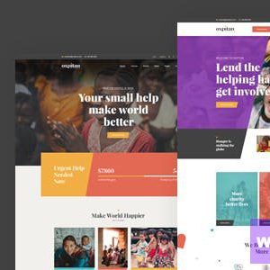 Oxpitan - Nonprofit Charity WordPress Theme