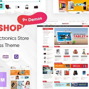 MaxShop - Electronics Store Elementor WooCommerce WordPress Theme