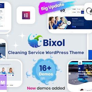Bixol - Cleaning Services WordPress