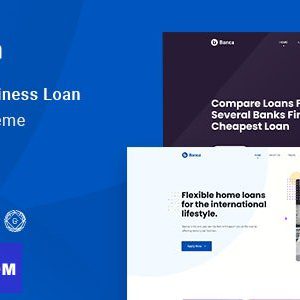 Banca - Banking, Finance & Business Loan WordPress Theme